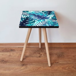 Hanah Home Mesa Auxiliar Shp165 Azul Marino